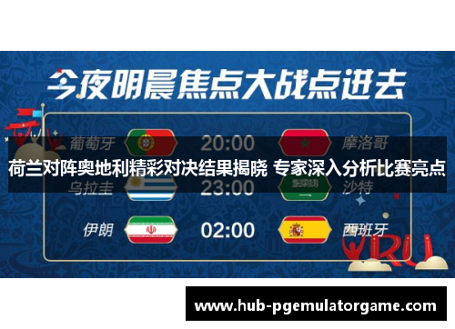 荷兰对阵奥地利精彩对决结果揭晓 专家深入分析比赛亮点 荷兰对阵奥地利精彩对决结果揭晓 专家深入分析比赛亮点