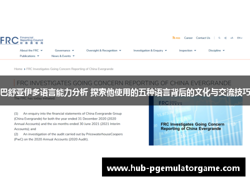 巴舒亚伊多语言能力分析 探索他使用的五种语言背后的文化与交流技巧